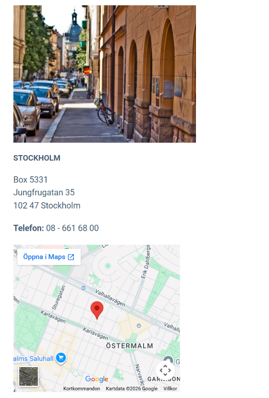 Kontor i Stockholm